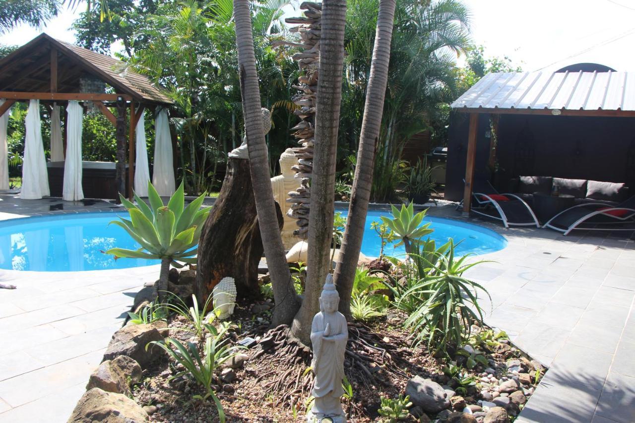 La Liane De Jade 974-Lodge Le Palissandre - Jacuzzi Privatif - Piscine Chauffee Le Bois de Nefles  Ngoại thất bức ảnh