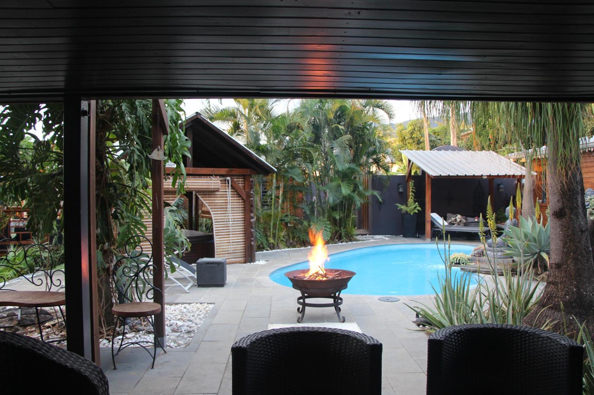 La Liane De Jade 974-Lodge Le Palissandre - Jacuzzi Privatif - Piscine Chauffee Le Bois de Nefles  Ngoại thất bức ảnh