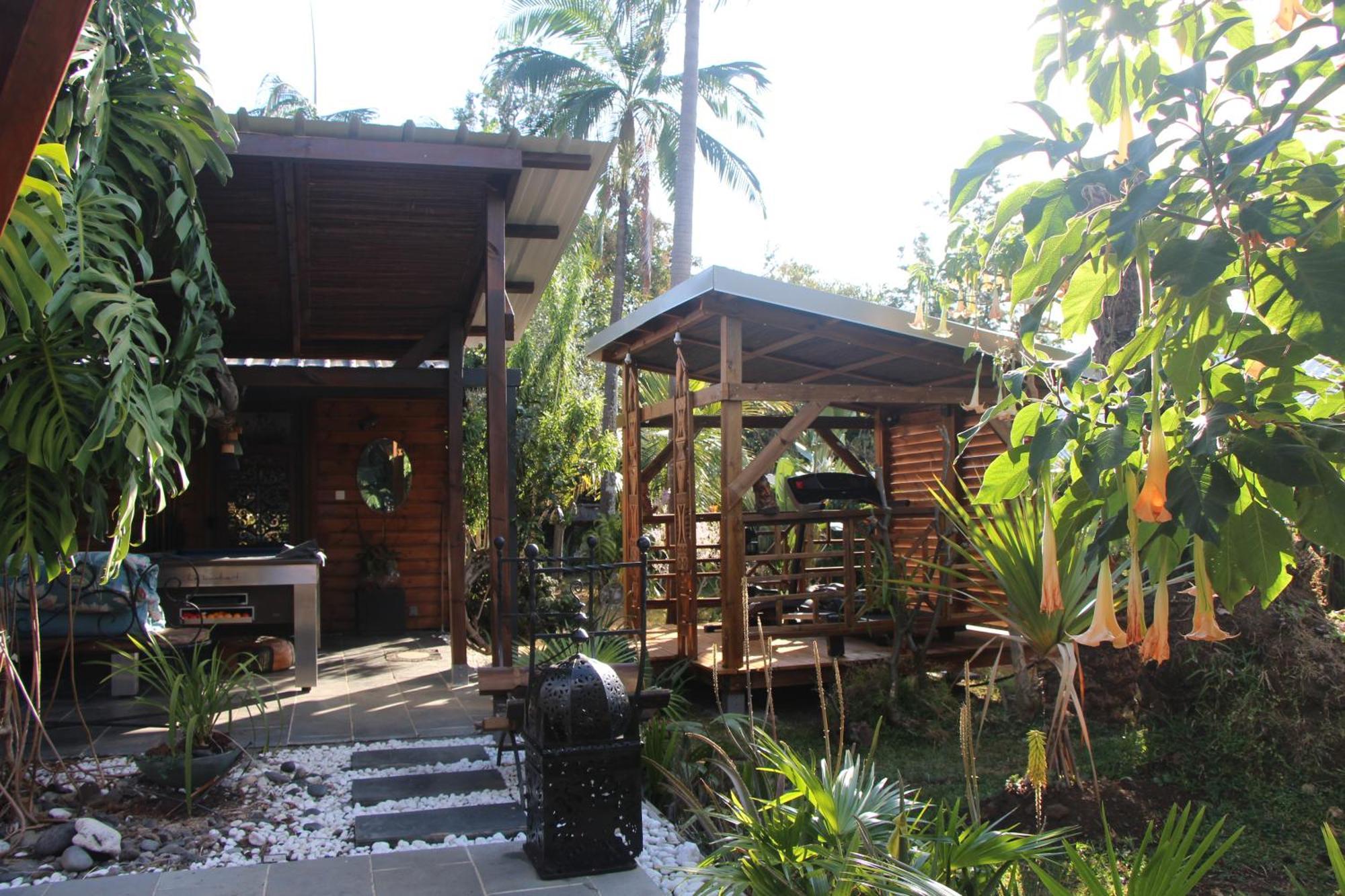 La Liane De Jade 974-Lodge Le Palissandre - Jacuzzi Privatif - Piscine Chauffee Le Bois de Nefles  Ngoại thất bức ảnh