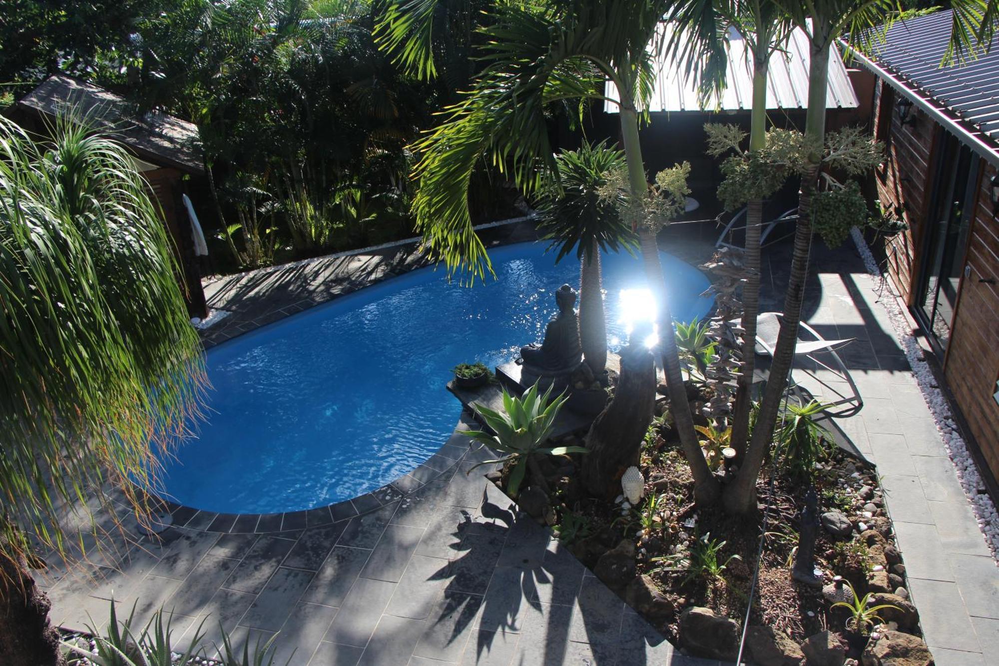 La Liane De Jade 974-Lodge Le Palissandre - Jacuzzi Privatif - Piscine Chauffee Le Bois de Nefles  Ngoại thất bức ảnh
